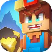Pixel miner world design: block craft & building