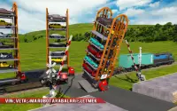 Robot Araba dönüşüm Tren taşıma Akıllı Vinç Oyun Screen Shot 14
