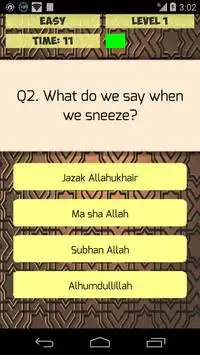 QuizZzics Burooj Islamic Quiz Screen Shot 3