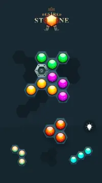 Hexa Bubbles. Color Pop Puzzle Screen Shot 1