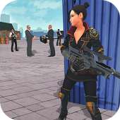 Fortnight Battle Spy Girl Strike Back Spy Game FPS