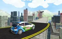 Extreme Mega Ramp GT Stunt: City Rooftop Rally Car Screen Shot 7