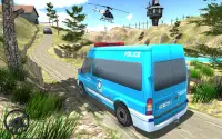 Police Car Simulator Van Drive Screen Shot 3