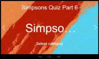 Simpsons Quiz Part 6 Screen Shot 0