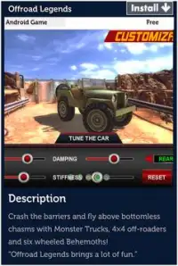 Extreme Off Road Game Screen Shot 2