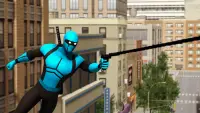Blue Ninja : Superhero Game Screen Shot 2