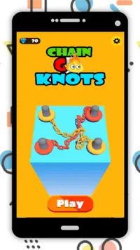 Chain Go Knots 3D - New 2020 Screen Shot 6