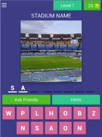 Guess the stadium - Football quiz Screen Shot 8