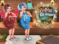 Ice Princess & Ladybug Fairy Pregnant Sauna Bath Screen Shot 0