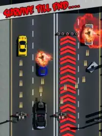 Police Car Racer 3D: Black Racing Screen Shot 1