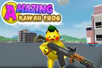 Amazing Kawaii Frog – Gangster Screen Shot 0