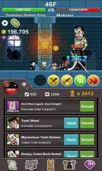 Homeless Demon King(Idle Game) Screen Shot 11