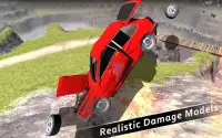 Car Crash Test Simulator 3d: Leap of Death Screen Shot 3