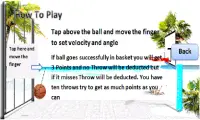 Finger Basketball Screen Shot 1