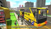 Modern City School Coach Bus Driving Simulator 17 Screen Shot 11