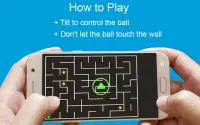 Maze game - Tilt to control Screen Shot 1