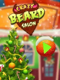 Crazy Beard Salon My Christmas Screen Shot 8