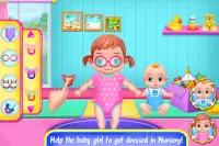 Niñera Daily Care Nursery-Twins Aseo de la vida Screen Shot 3