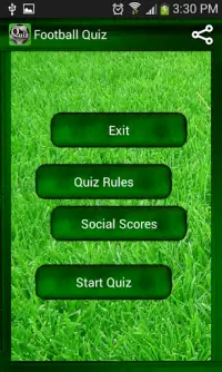 Football Quiz Screen Shot 0