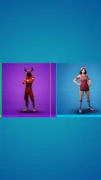 Skins from Fortnite Simulator (Loot Llamas open) Screen Shot 7