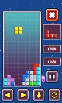 Classic tetris free Screen Shot 3
