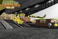 3D Bandara Cargo Forklift Sim Screen Shot 4