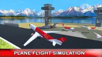 Airplane Flying Sim 2017 Screen Shot 3