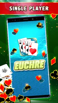 Euchre Offline - Single Player Screen Shot 0