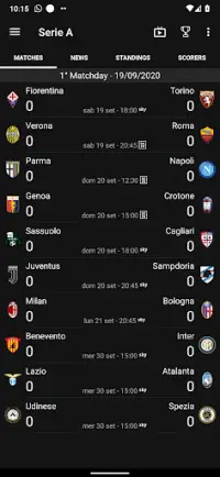 Italian Soccer 2021/2022 Screen Shot 2