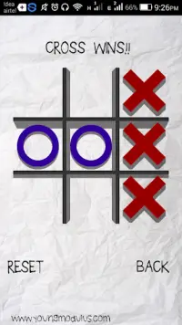 TicTacToe Screen Shot 2