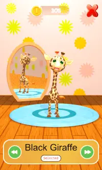 Talking Giraffe Screen Shot 1
