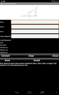 Handyman Calculator Screen Shot 5