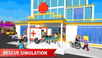 hospital construir: construção médico simulador Screen Shot 5