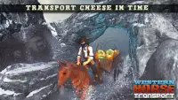 Snow Taxi Horse Transport Sim Screen Shot 0