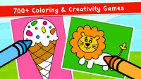 Coloring Games for Kids - Drawing & Color Book Screen Shot 1