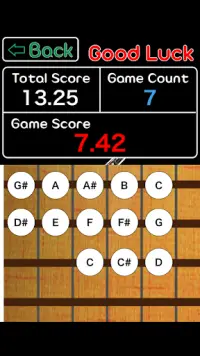 Bass Perfect Pitch - Learn absolute ear key game Screen Shot 0