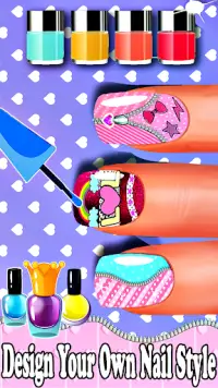 Nail Salon Cute Dolls Screen Shot 0