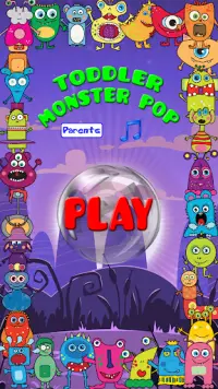Toddler Monster Pop Screen Shot 0