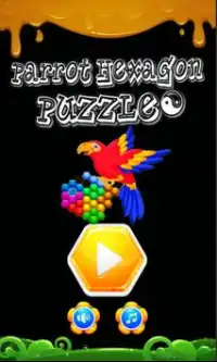 Parrot Hexagon Puzzle Game Screen Shot 0