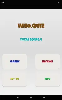 Who Quiz Screen Shot 7