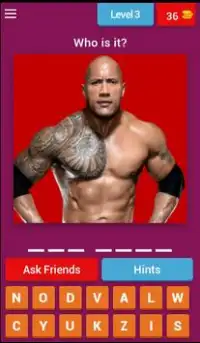Wrestling super star quiz free Screen Shot 3