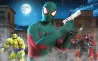 Frontline Spider VS Super Heroes Battle Screen Shot 2