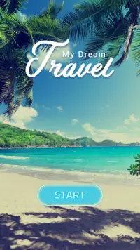 My Dream Travel -Jeu de puzzle de match 3 relaxant Screen Shot 1