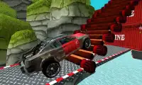 Fire Engine Accident Car: Tricky Stunts Master Screen Shot 6