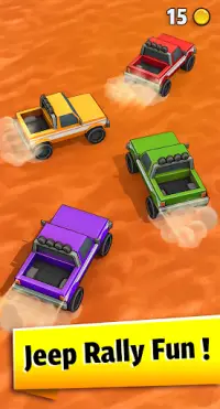 Crashy Jeep Adventure – Desert Chase Game Screen Shot 0