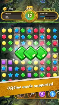 Jewels Hunter : Match 3 Jewels Puzzle Free Screen Shot 4