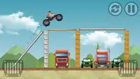 Superhero Bike Rider Crazy Stunt Tricky Screen Shot 0