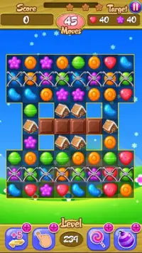 Gummy Crush - Free Game Candy For Christmas Screen Shot 4