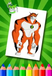 Ben 10 Colouring Book Screen Shot 3