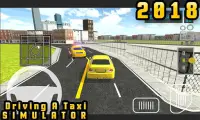 Driving a Taxi Simulator 2018 Screen Shot 2